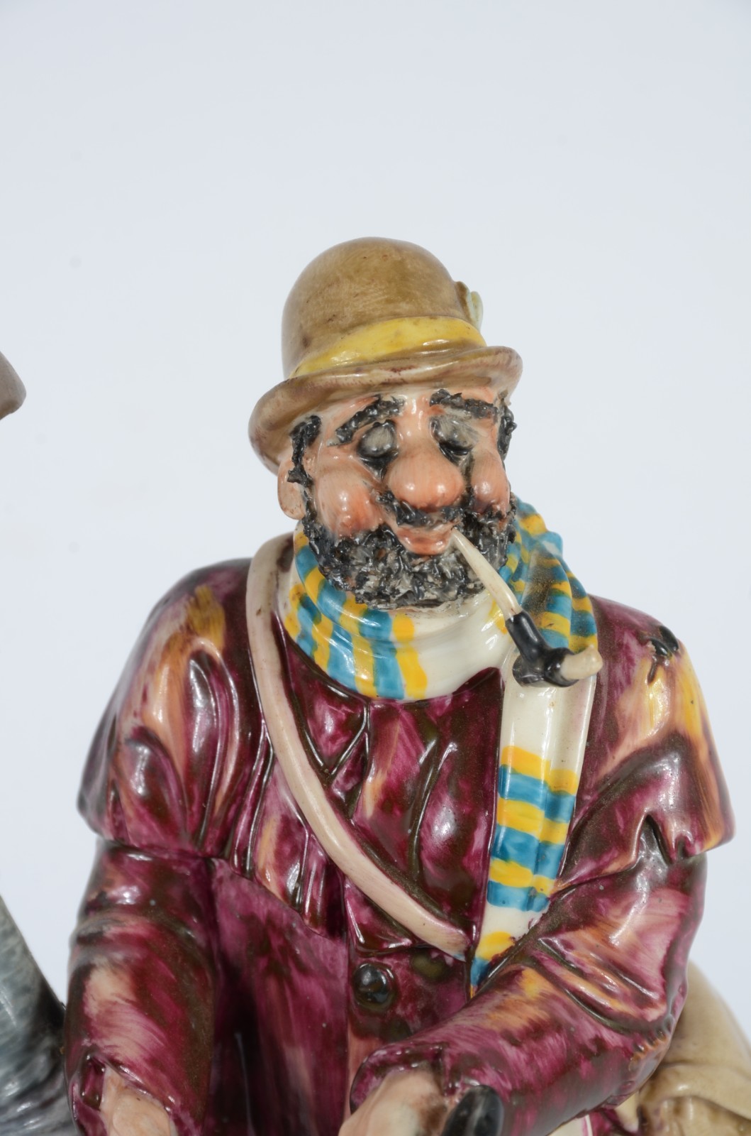 Escultura de porcelana italiana Capo di Monti - "Guido Cacciapuoti... - foto 4 de 10