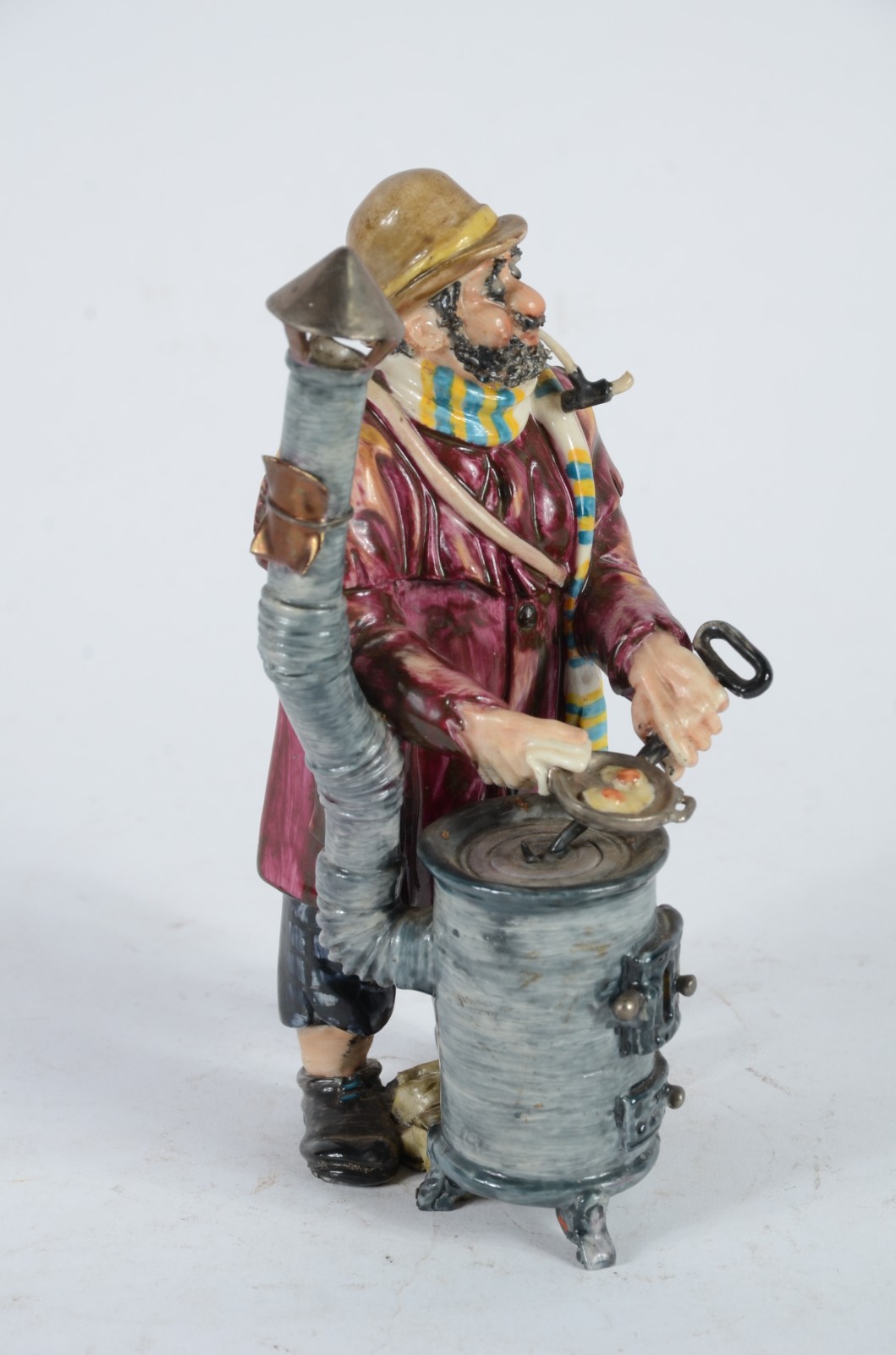 Escultura de porcelana italiana Capo di Monti - "Guido Cacciapuoti... - foto 6 de 10