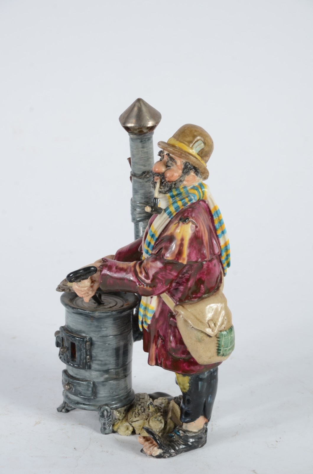 Escultura de porcelana italiana Capo di Monti - "Guido Cacciapuoti... - foto 9 de 10
