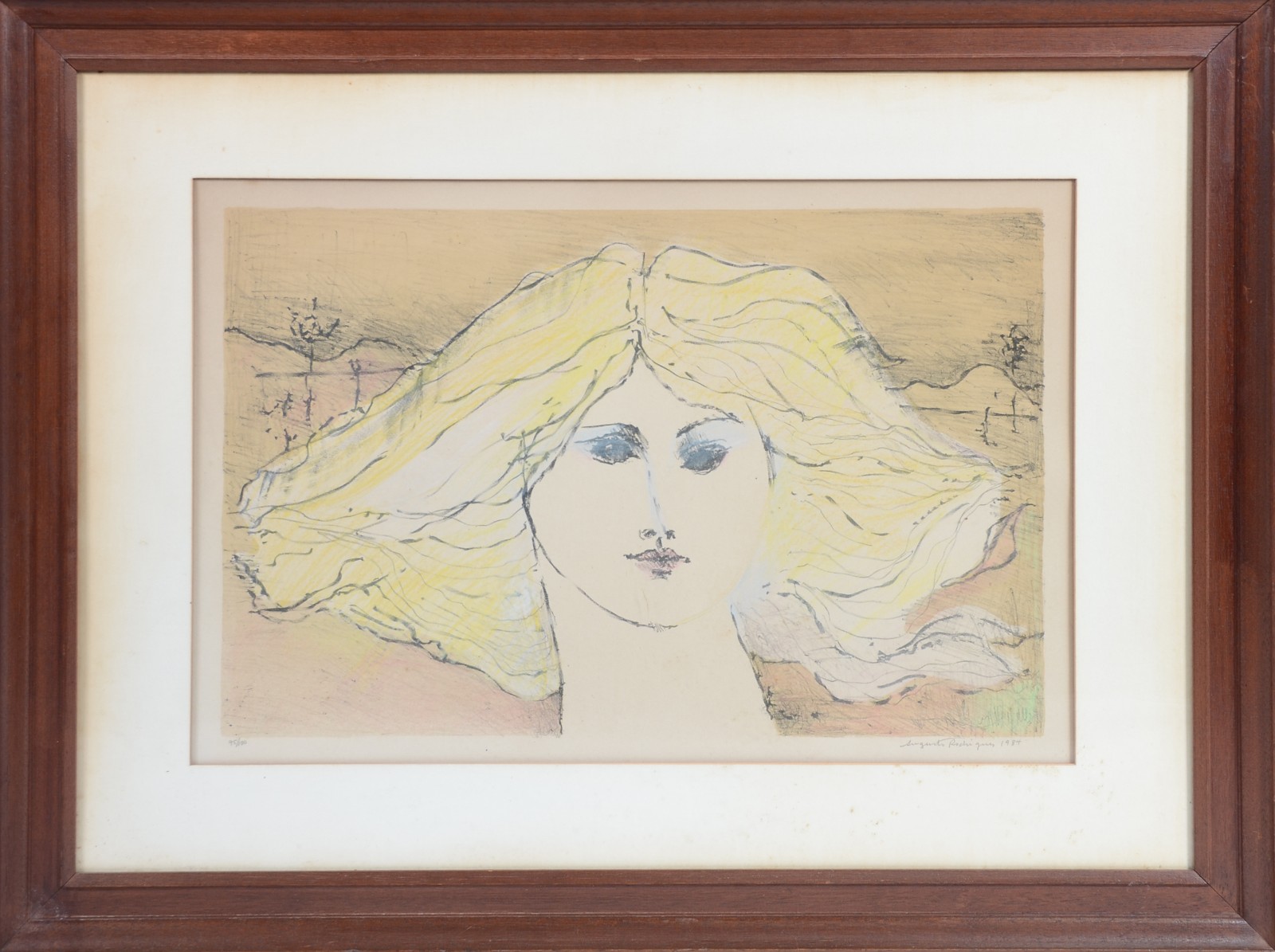Augusto Rodrigues (1913-1993), Figura Feminina - foto 2 de 5