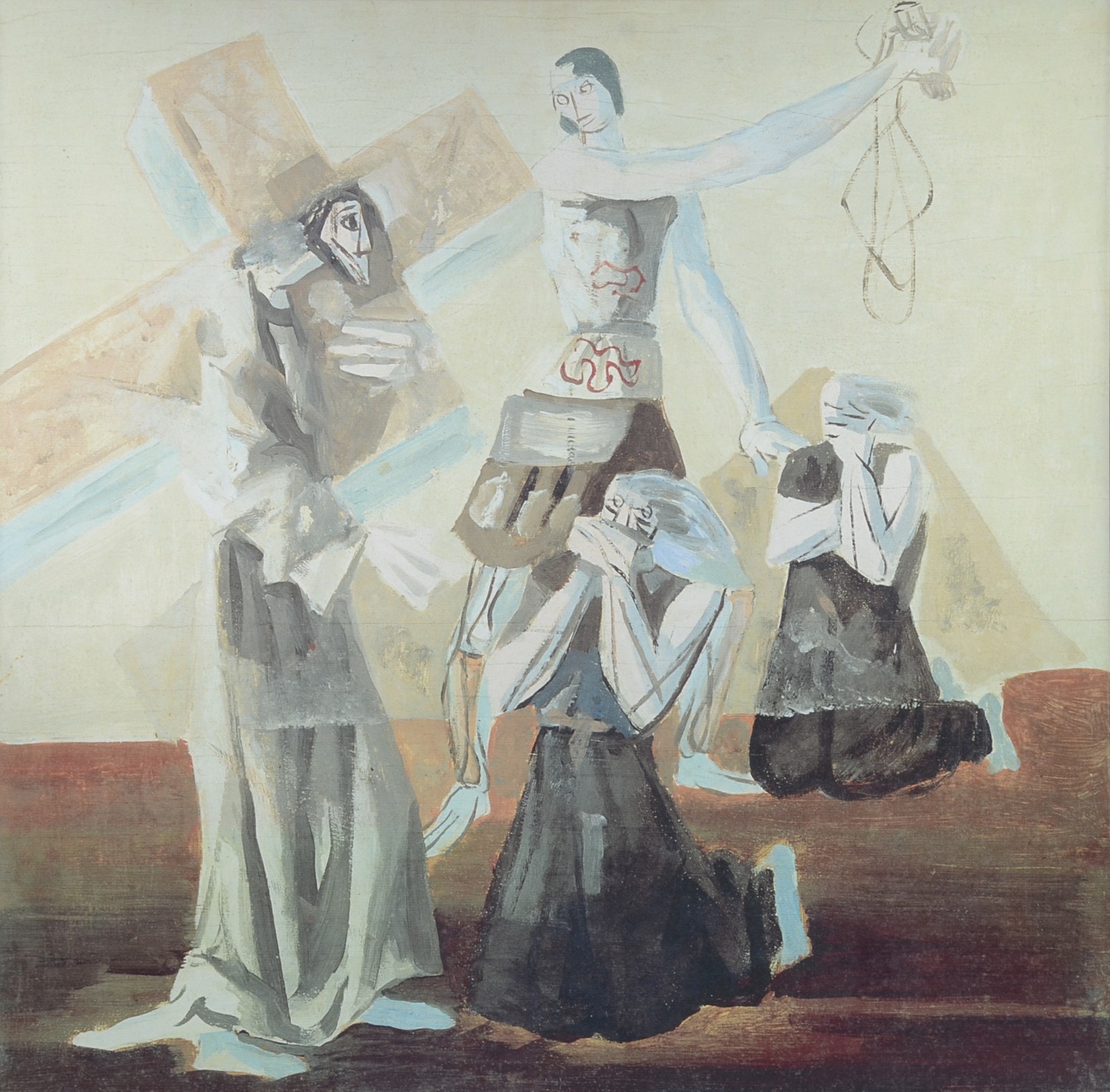 Cândido Portinari (1903-1962), Cena Sacra - foto 1 de 3