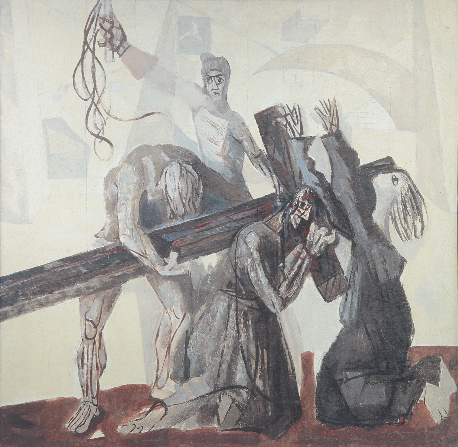 Cândido Portinari (1903-1962), Cena Sacra - foto 1 de 3