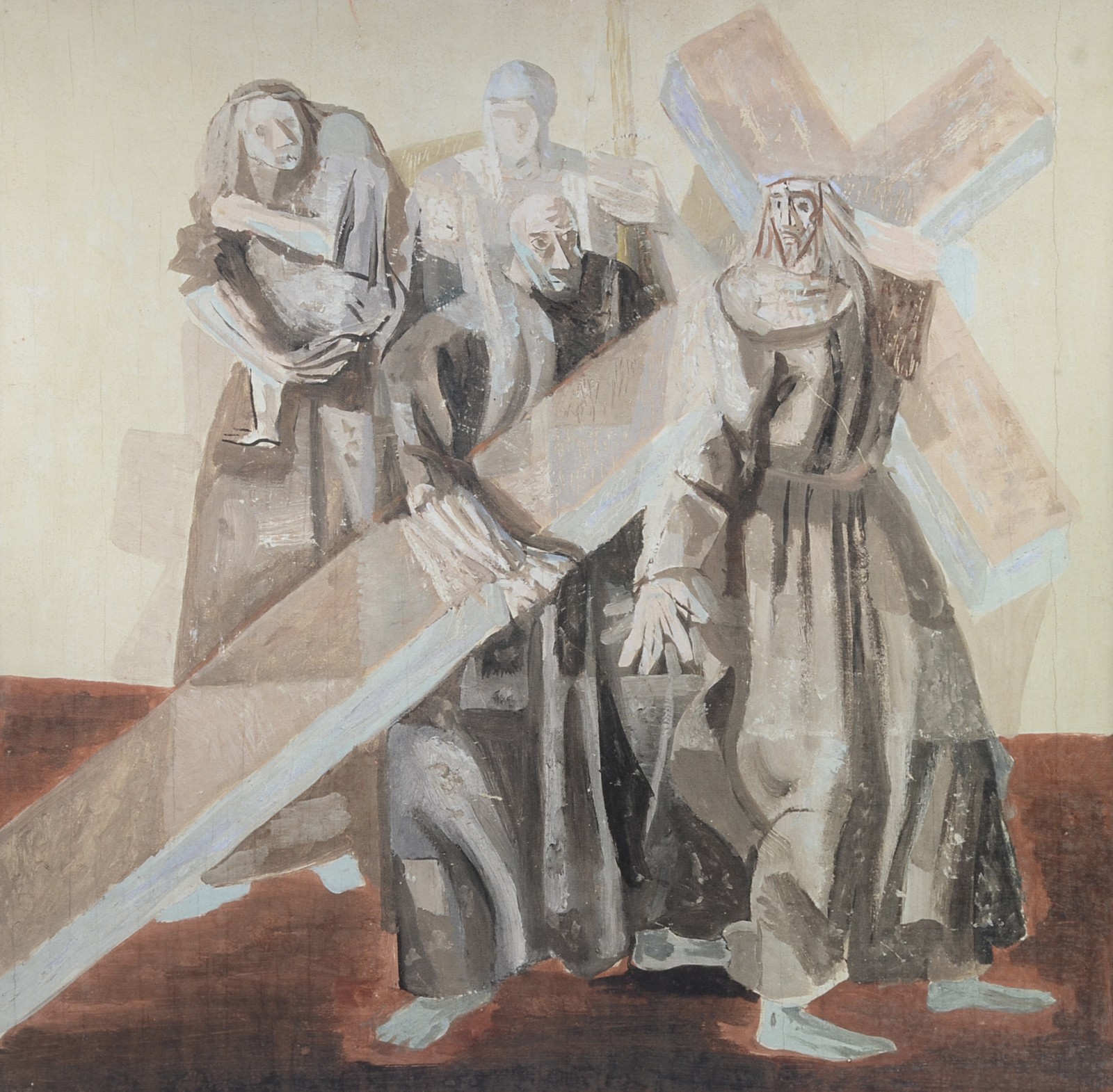 Cândido Portinari (1903-1962), Cena Sacra - foto 1 de 3