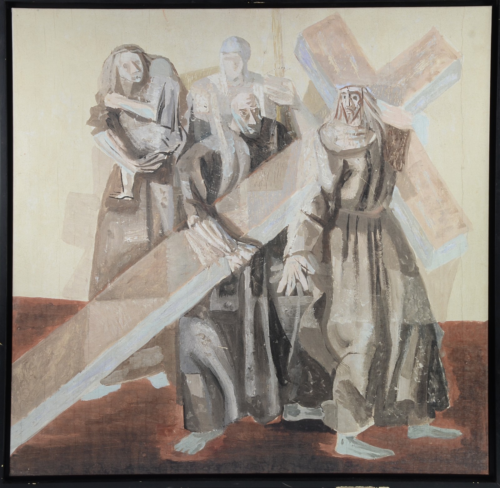 Cândido Portinari (1903-1962), Cena Sacra - foto 2 de 3