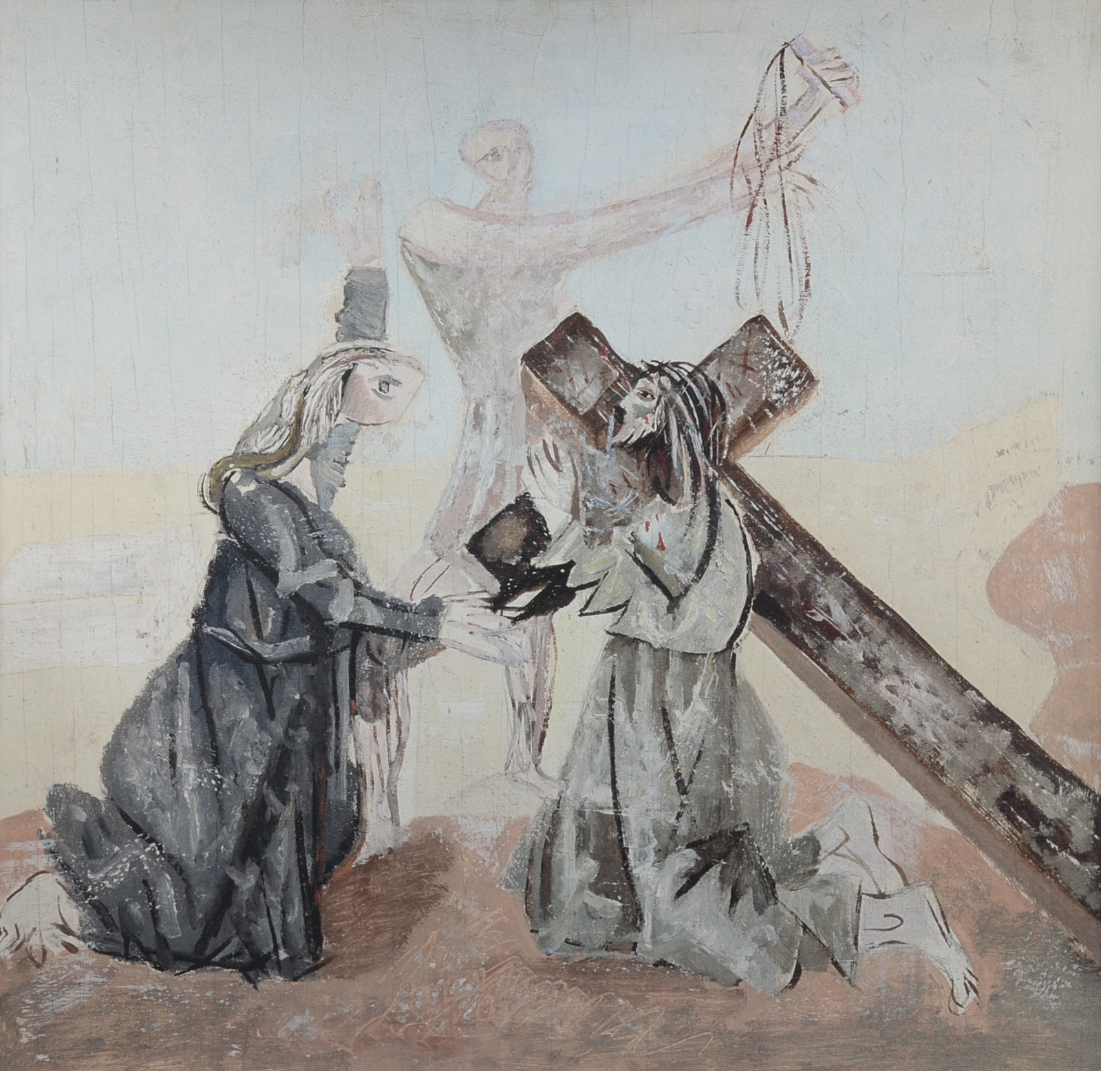Cândido Portinari (1903-1962), Cena Sacra - foto 1 de 3