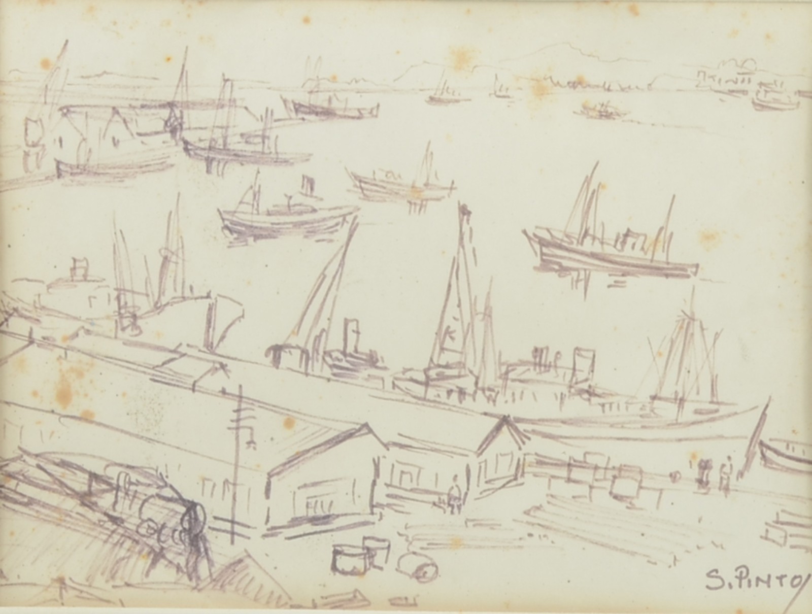 Sylvio Pinto (1918-1997), Barcos - foto 1 de 4