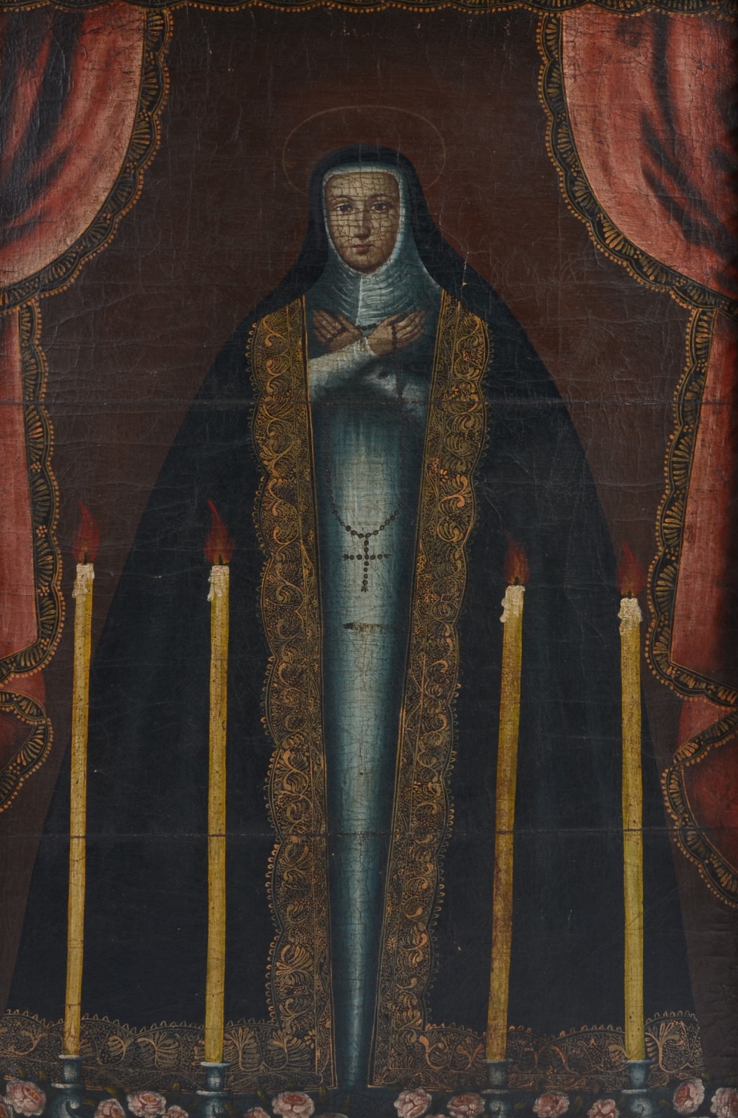 Escola Cusquenha (1538), Santa - foto 1 de 7