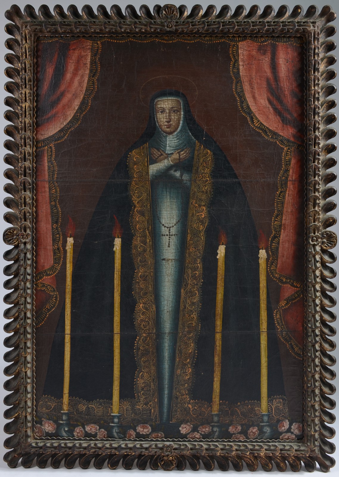 Escola Cusquenha (1538), Santa - foto 2 de 7