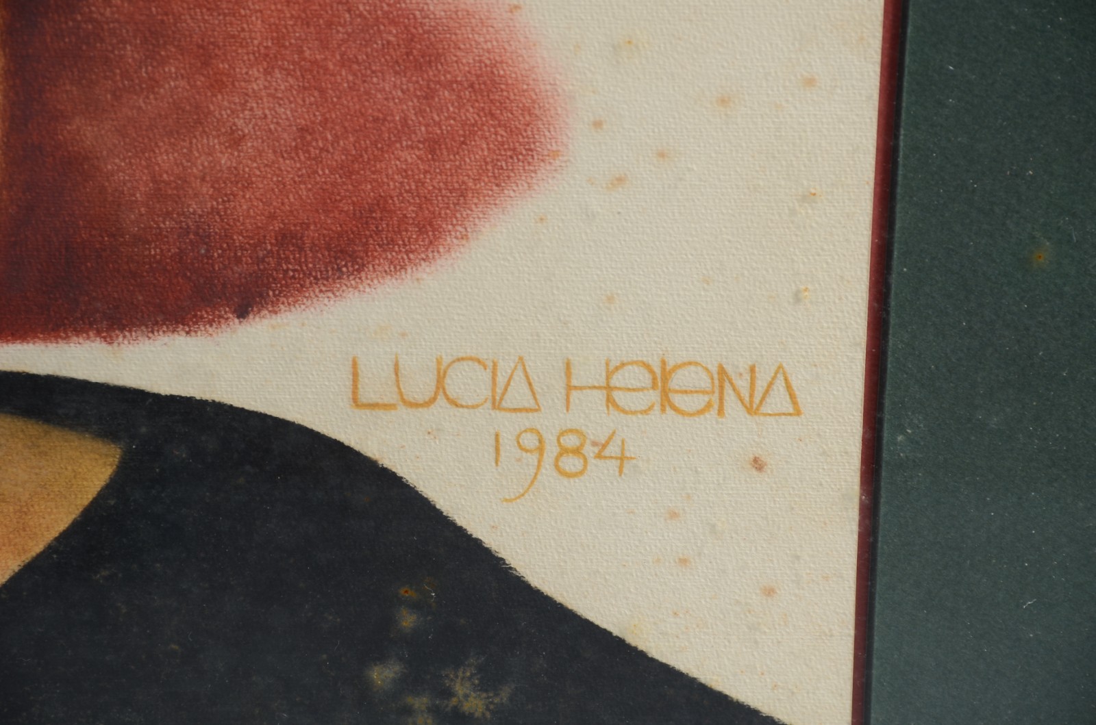 Lucia Helena (1945), Moça com flor no cabelo - foto 3 de 6