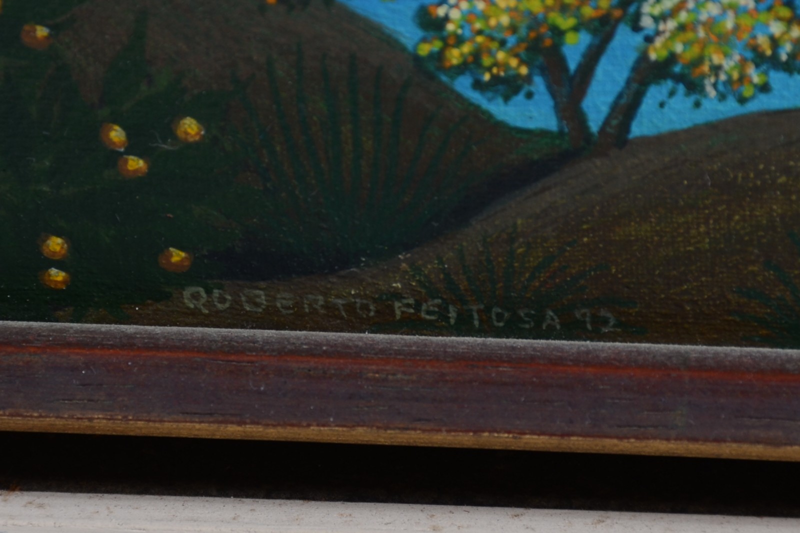 Roberto Feitosa (1943), Paisagem em azul - foto 3 de 4