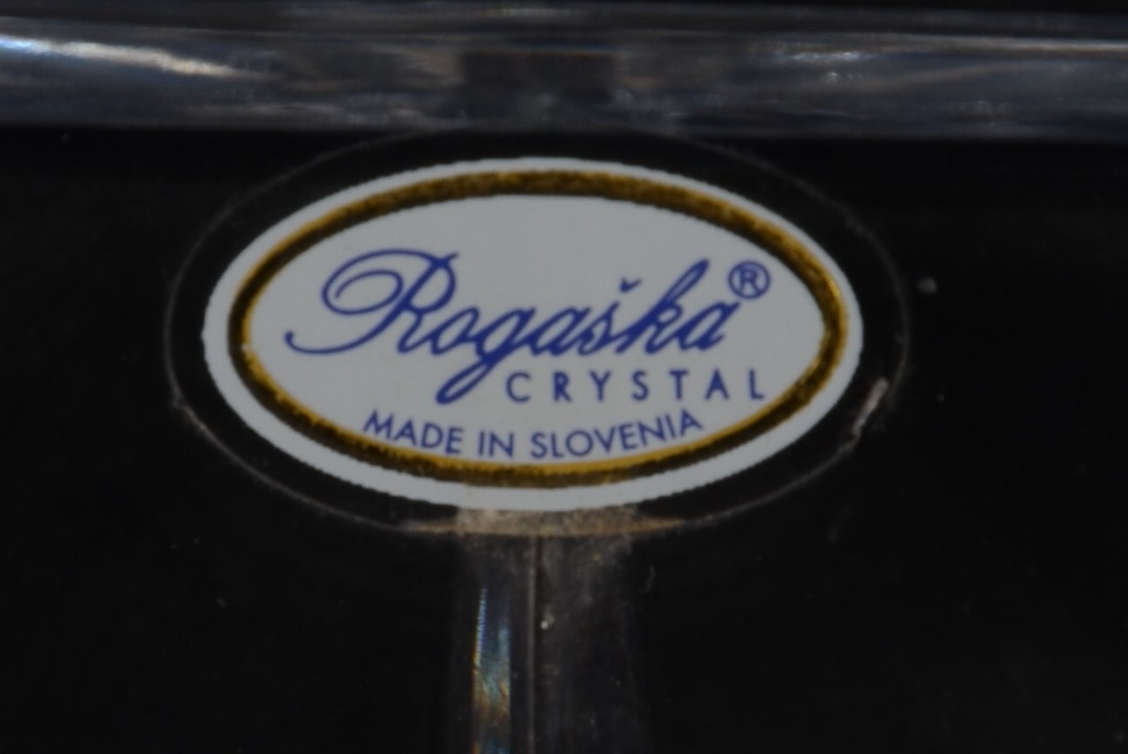 Fruteira de cristal europeu lapidado feitio quadrangular. - foto 7 de 7