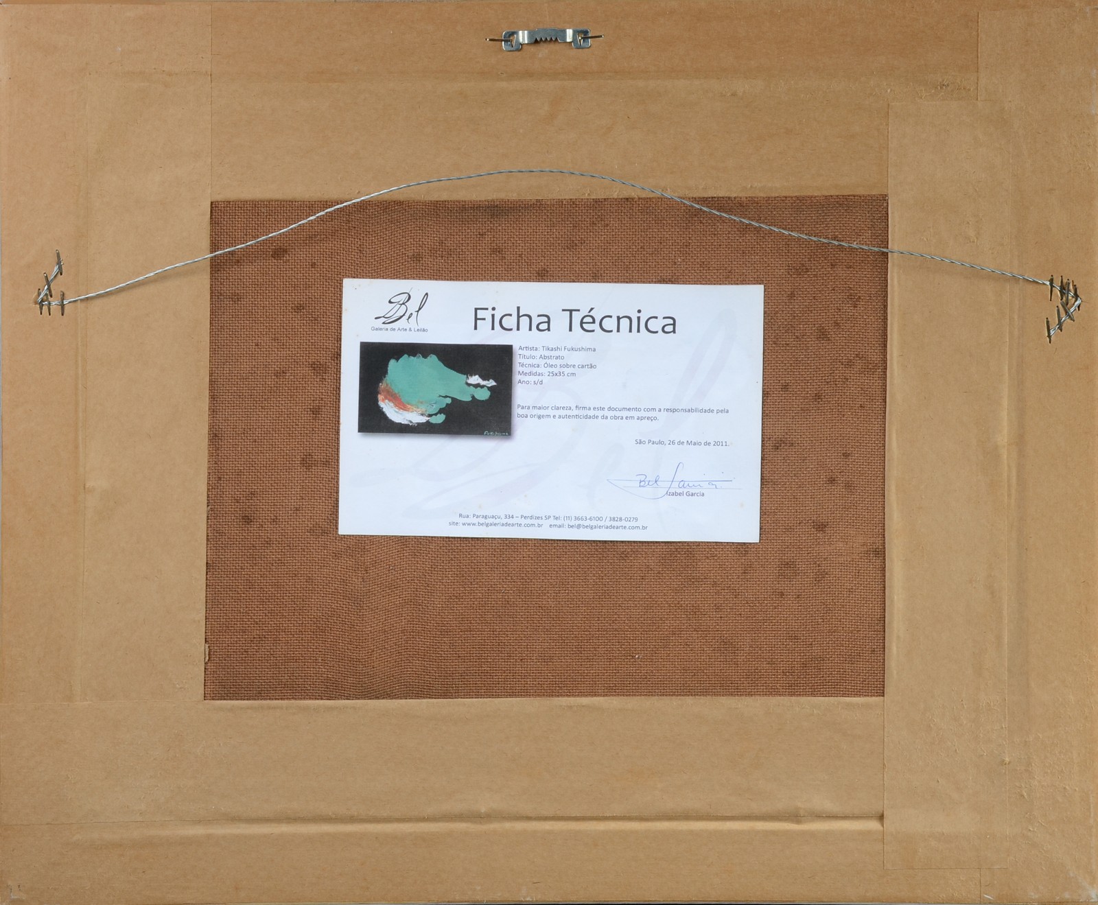 Takashi Fukushima (1920-2001), Abstrato - foto 4 de 4