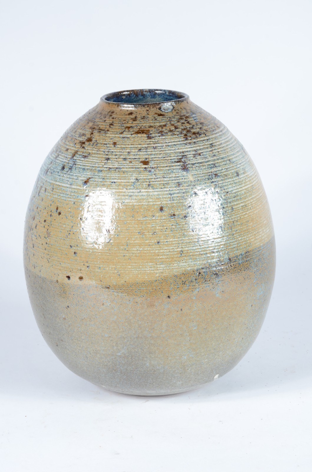 Vaso de cerâmica decorativa. - foto 1 de 4