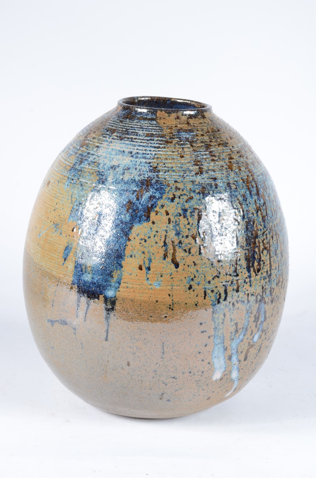 Vaso de cerâmica decorativa. - foto 3 de 4