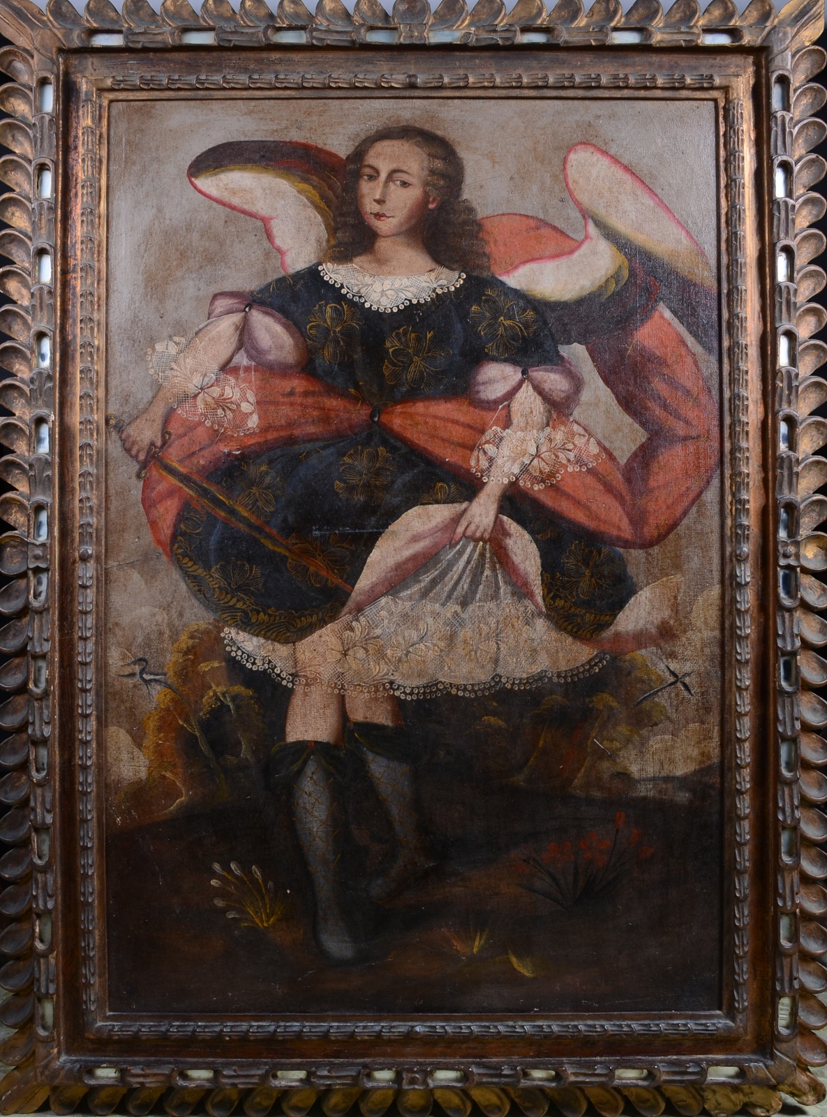 Escola Cusquenha (1538), Arcanjo - foto 2 de 4