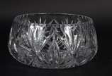 Bowl de cristal tcheco lapidado. - Bowl de cristal tcheco lapidado.