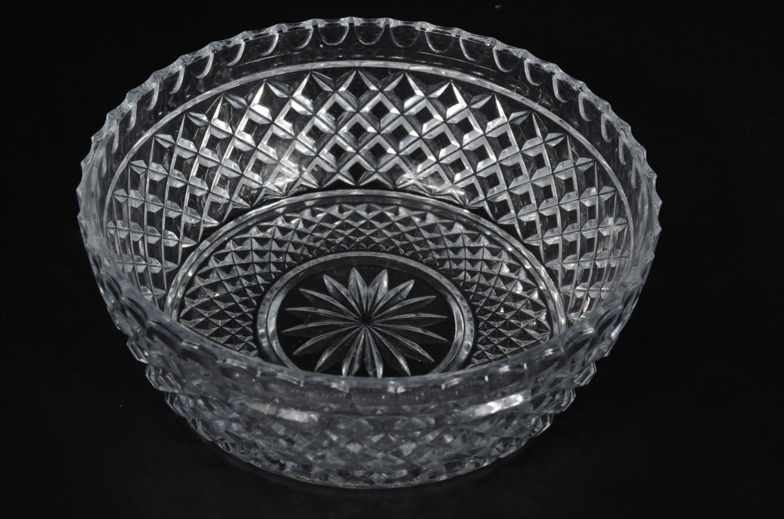 Três bowls de vidro/cristal lapidado. - foto 4 de 6