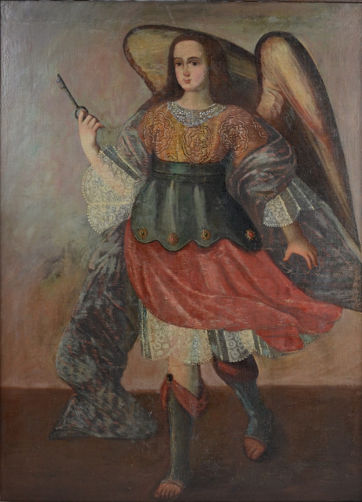 Escola Cusquenha (1538), Arcanjo - foto 1 de 6