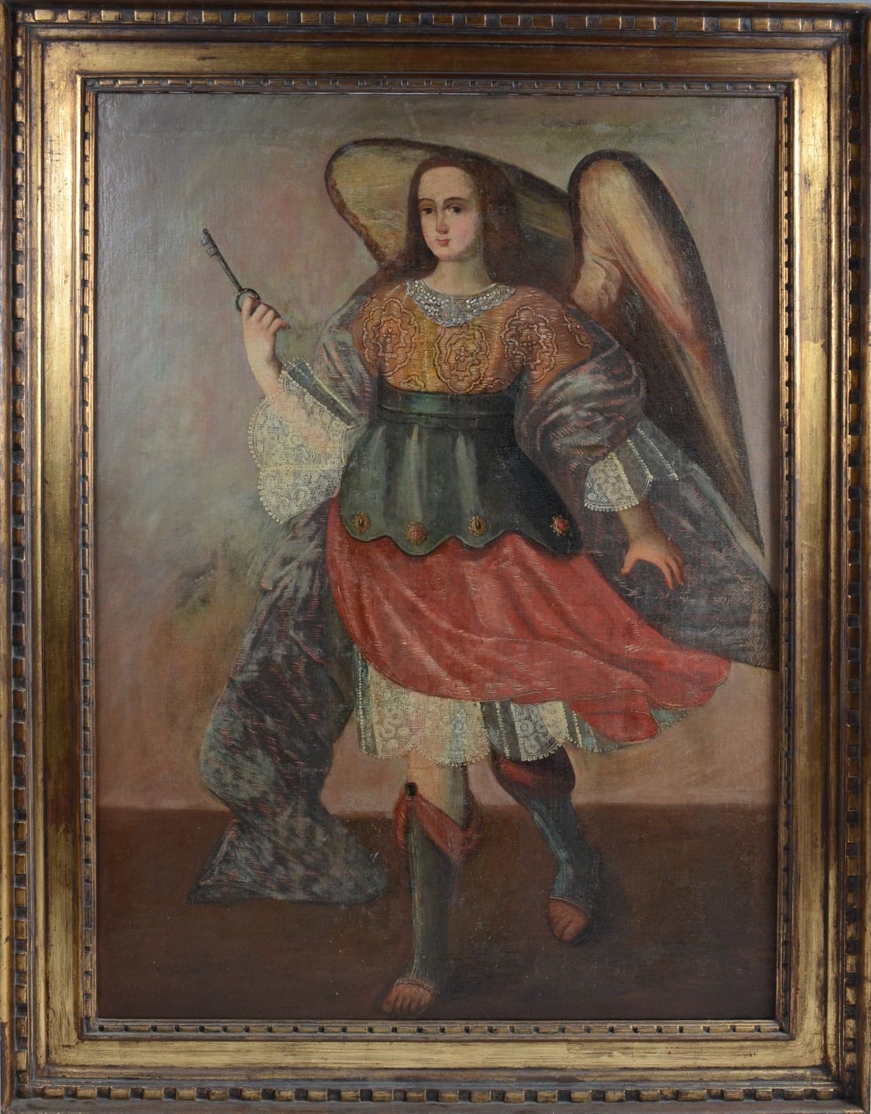 Escola Cusquenha (1538), Arcanjo - foto 2 de 6