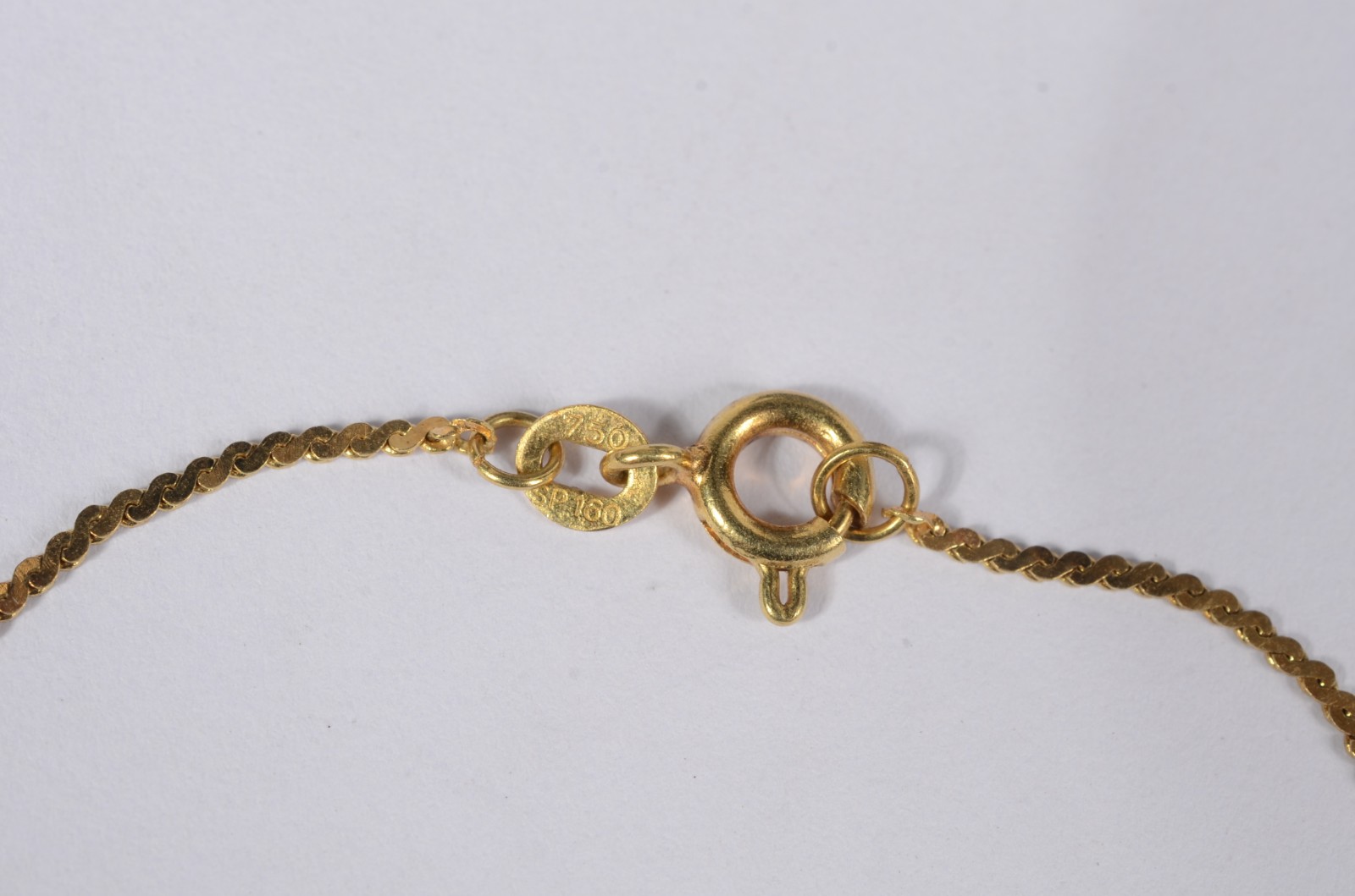Pulseira de ouro 18 k., contraste 750 mls. (Por motivos de segurança... - foto 4 de 5