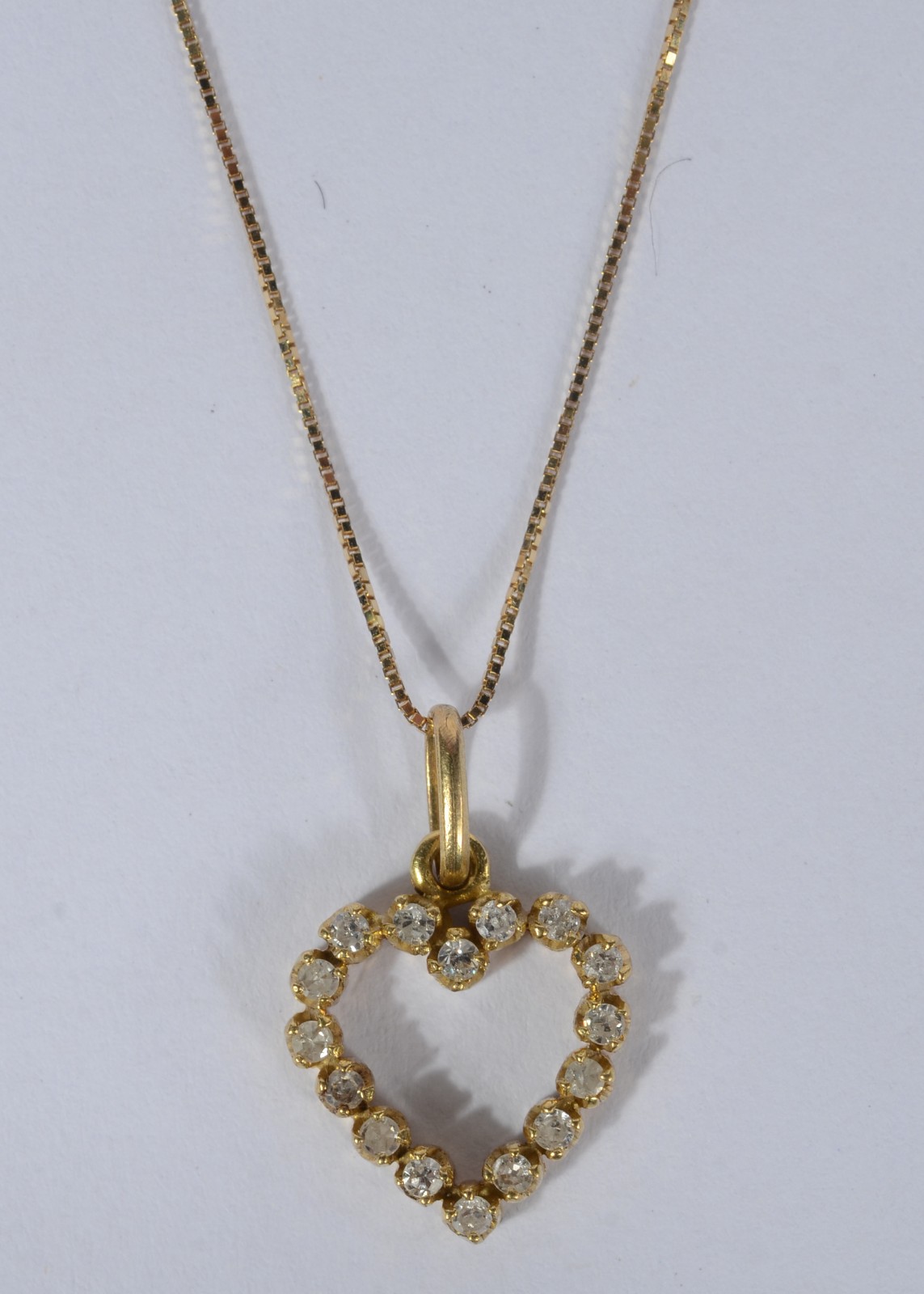 Colar de ouro 18 k., contraste 750 mls. (Por motivos de segurança a... - foto 3 de 5