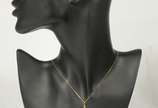 Colar com pendente sacro de ouro 18 k., contras... - Colar com pendente sacro de ouro 18 k., contraste 750 mls. (Por motivos de segurança a peça não se encontra na loja).