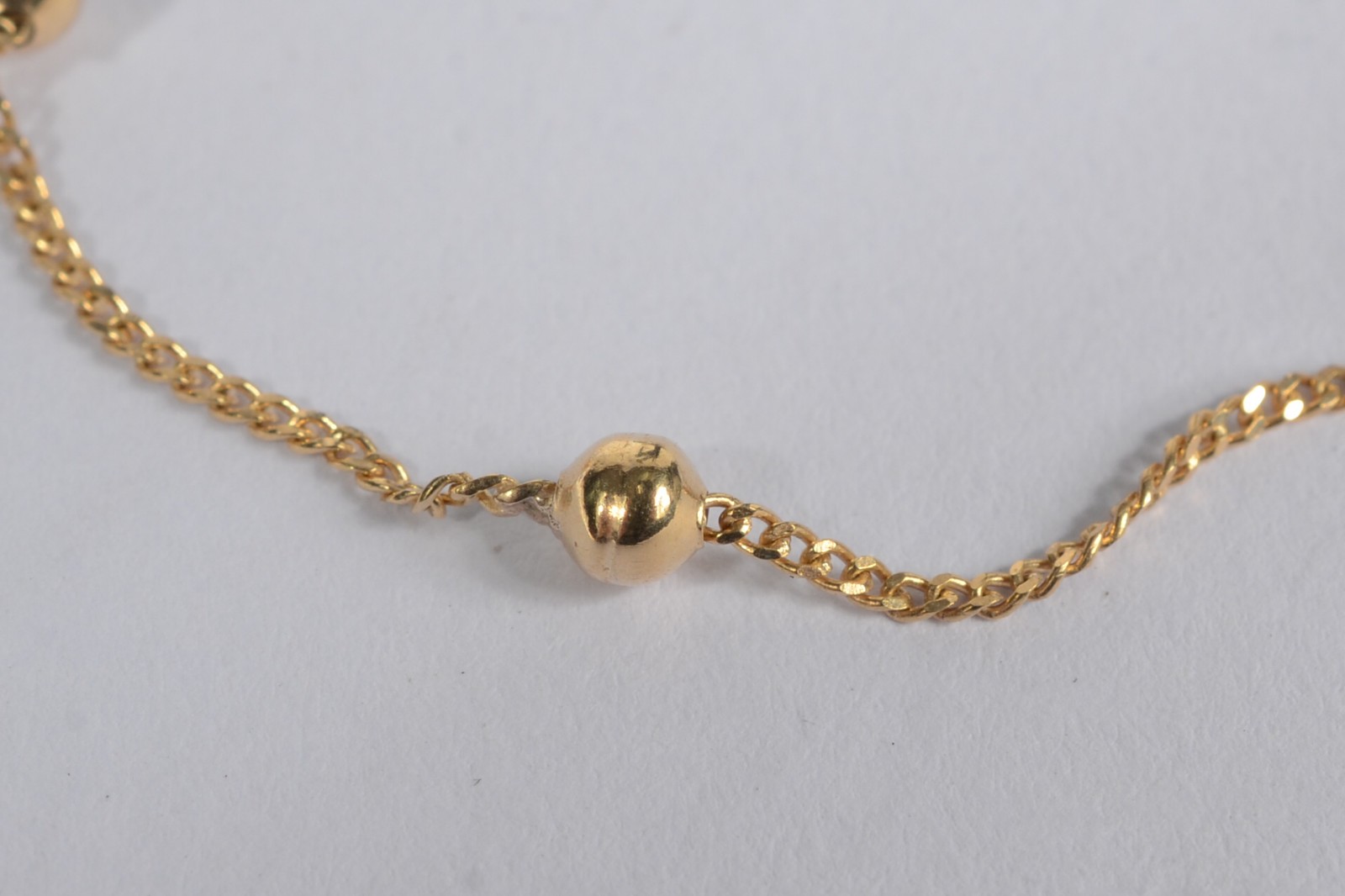 Pulseira de criança de ouro 18 k. (Por motivos de segurança a peça... - foto 1 de 3