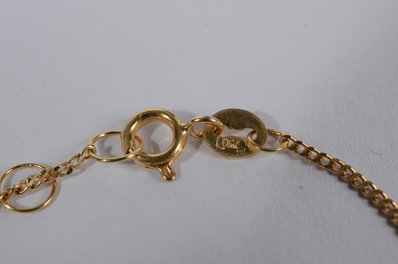 Pulseira de criança de ouro 18 k. (Por motivos de segurança a peça... - foto 3 de 3