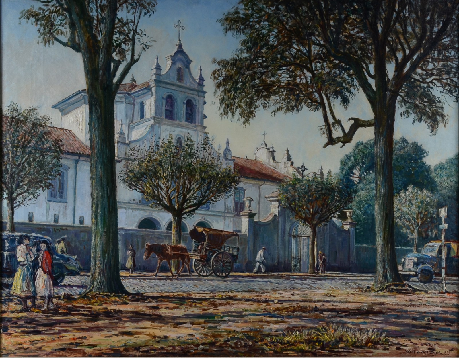 Win Van Dijk (1915-1990), O Mosteiro da Luz - São Paulo - foto 1 de 4