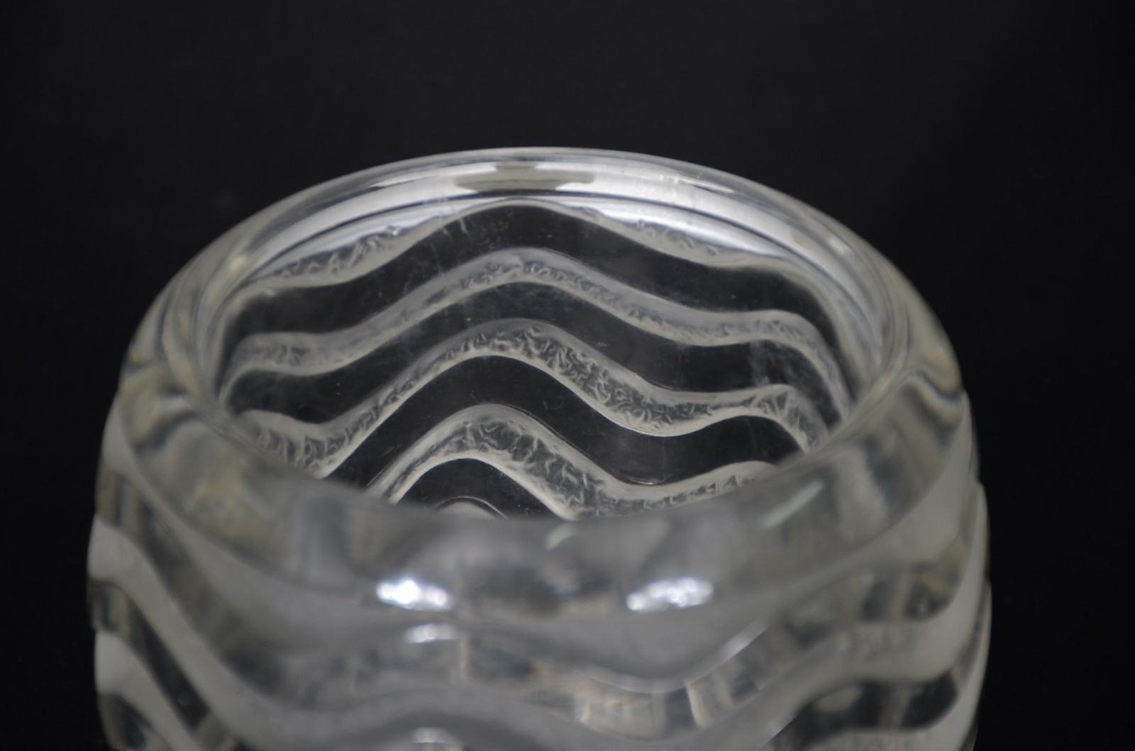 René Lalique (1860-1945), "Méandres" Vase - foto 3 de 7