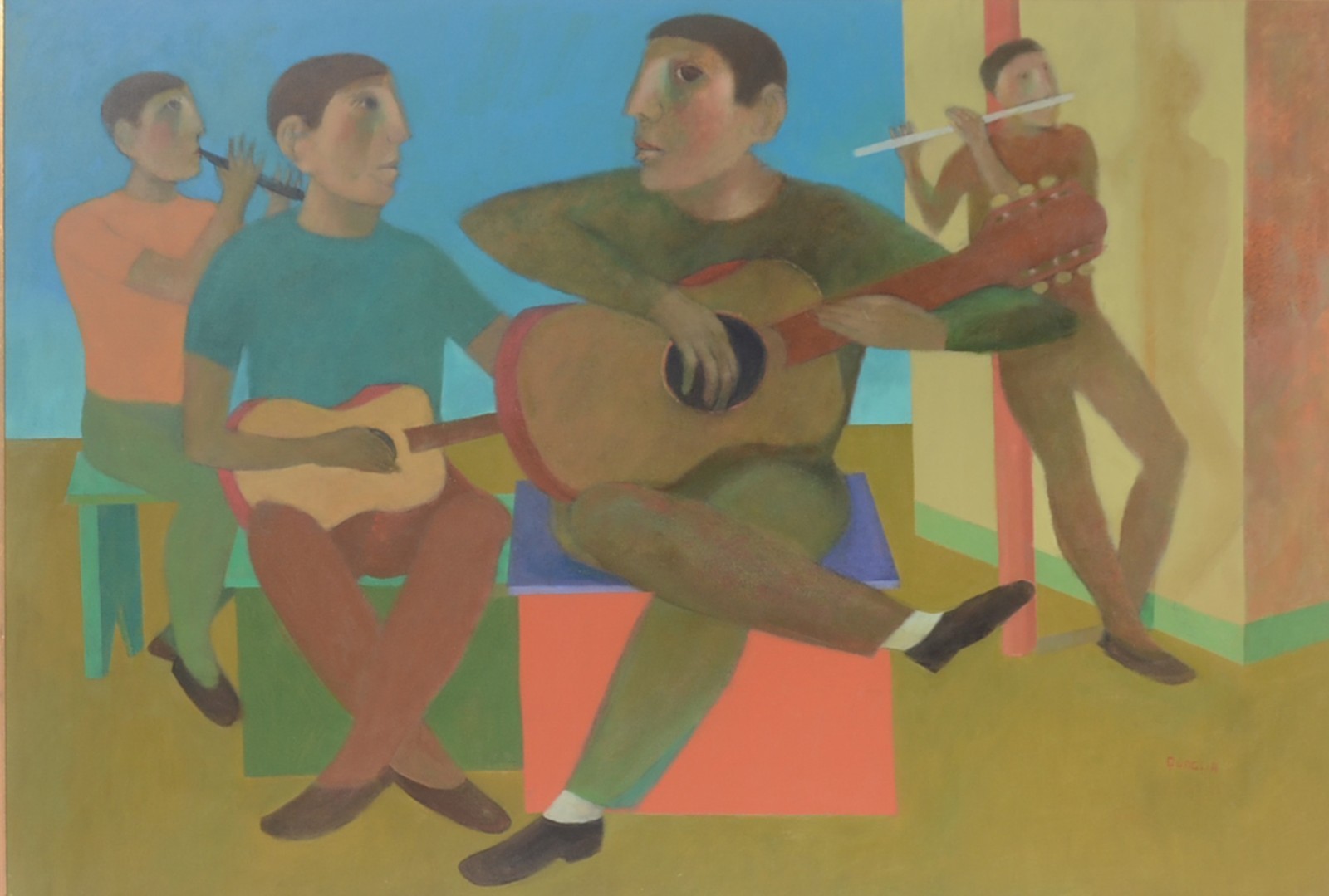 João Quaglia (1928-2014), Roda de Samba - foto 2 de 5