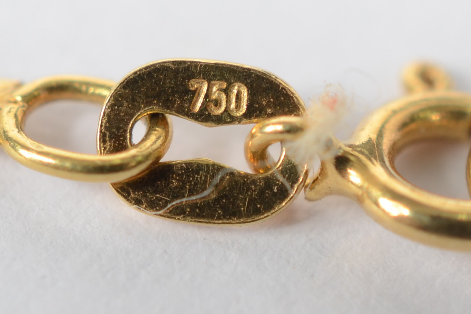 Colar de ouro 18 k., contraste 750 mls. (Por motivos de segurança a... - foto 4 de 5