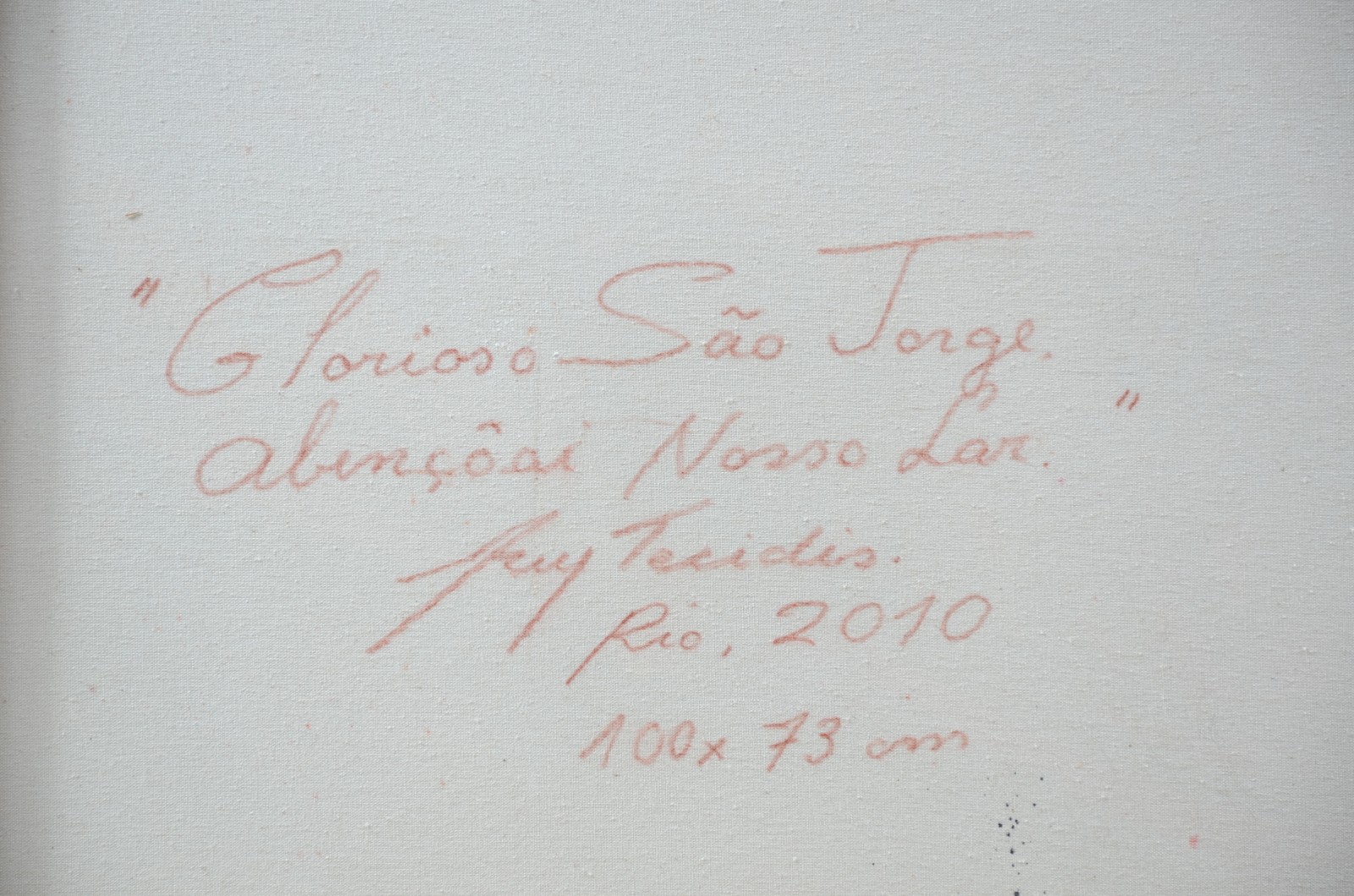 Ney Tecídio (1929), Glorioso São Jorge Abençôas Nosso Lar - foto 5 de 5