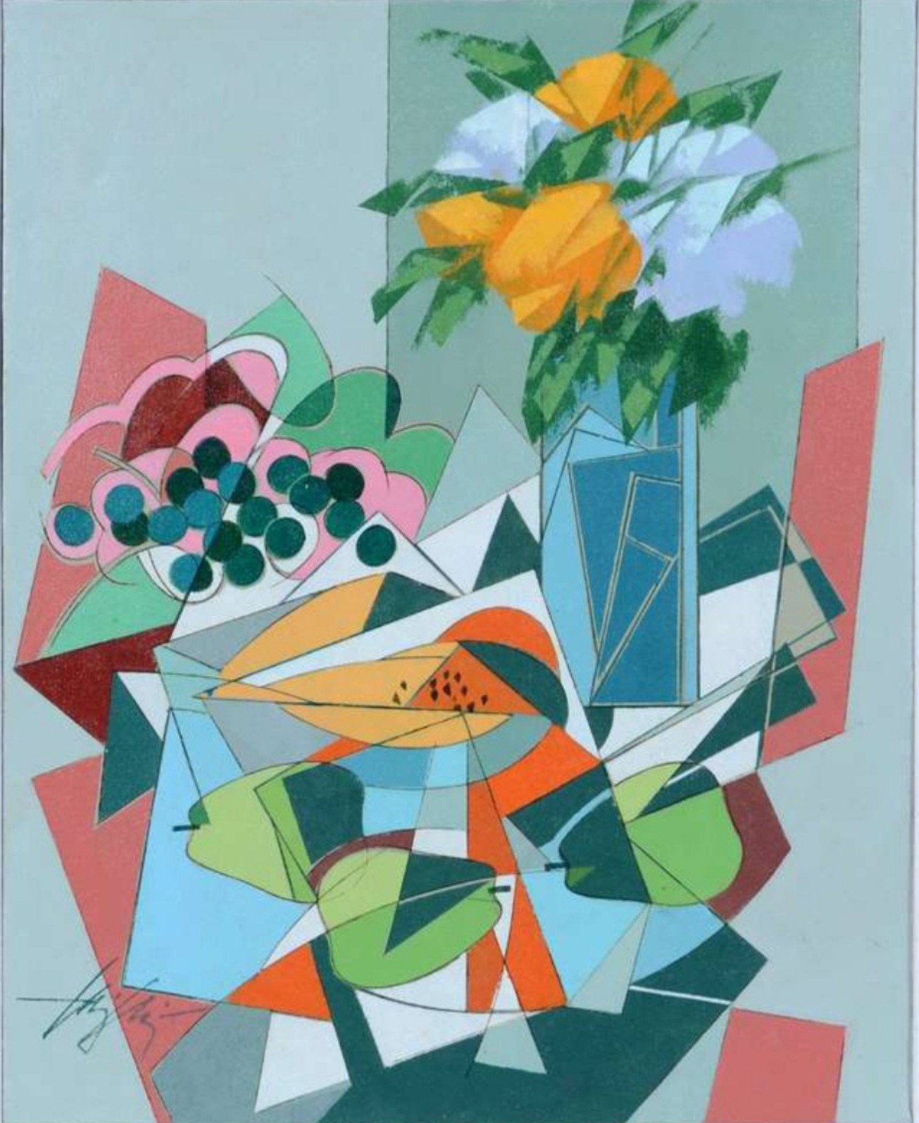 Henri Carrières (1947), Natureza Morta - foto 1 de 3