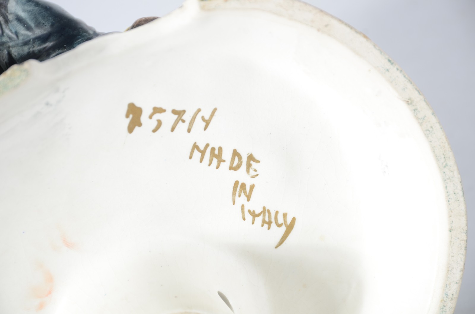 Grupo escultórico de porcelana italiana Capo di Monti representando... - foto 7 de 8