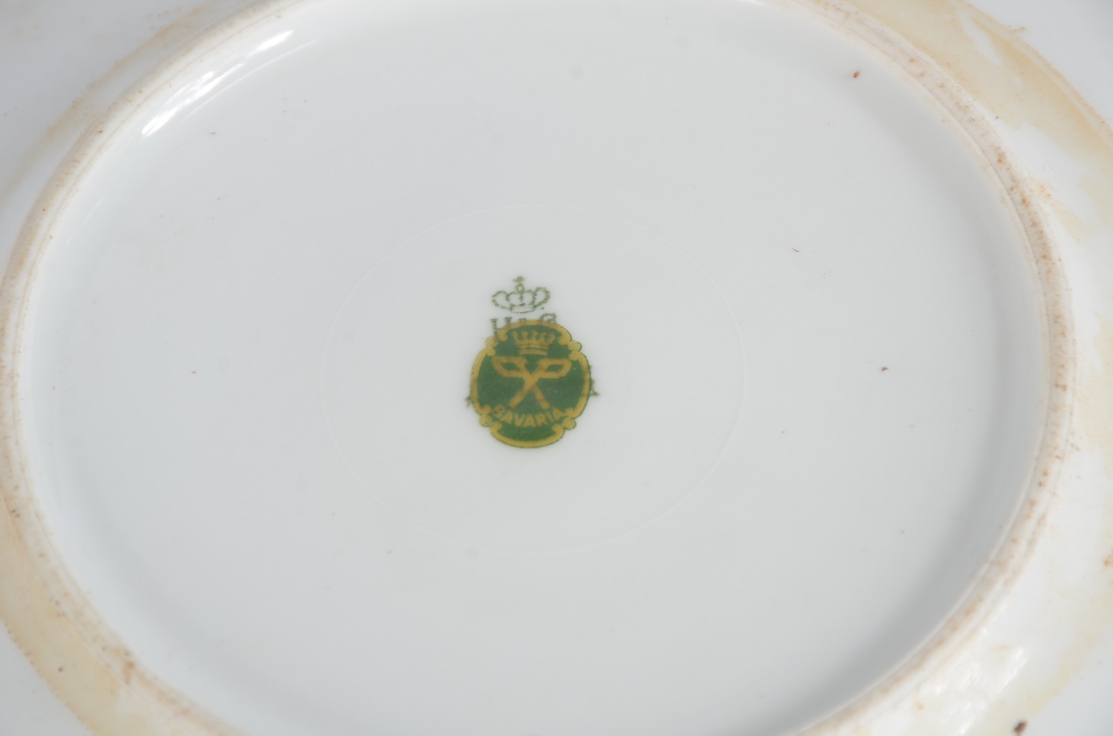Diversas peças de porcelana, sendo: conjunto para bolo com 6 pratos... - foto 7 de 8