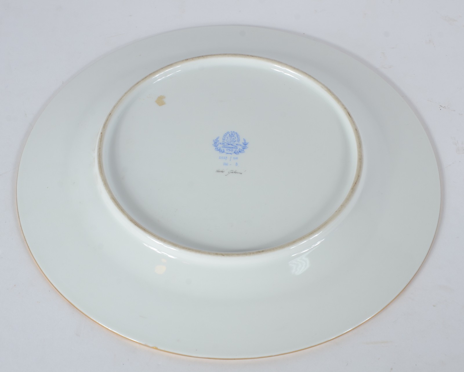 Prato de porcelana Húngara decorado ao gosto japones. - foto 4 de 5