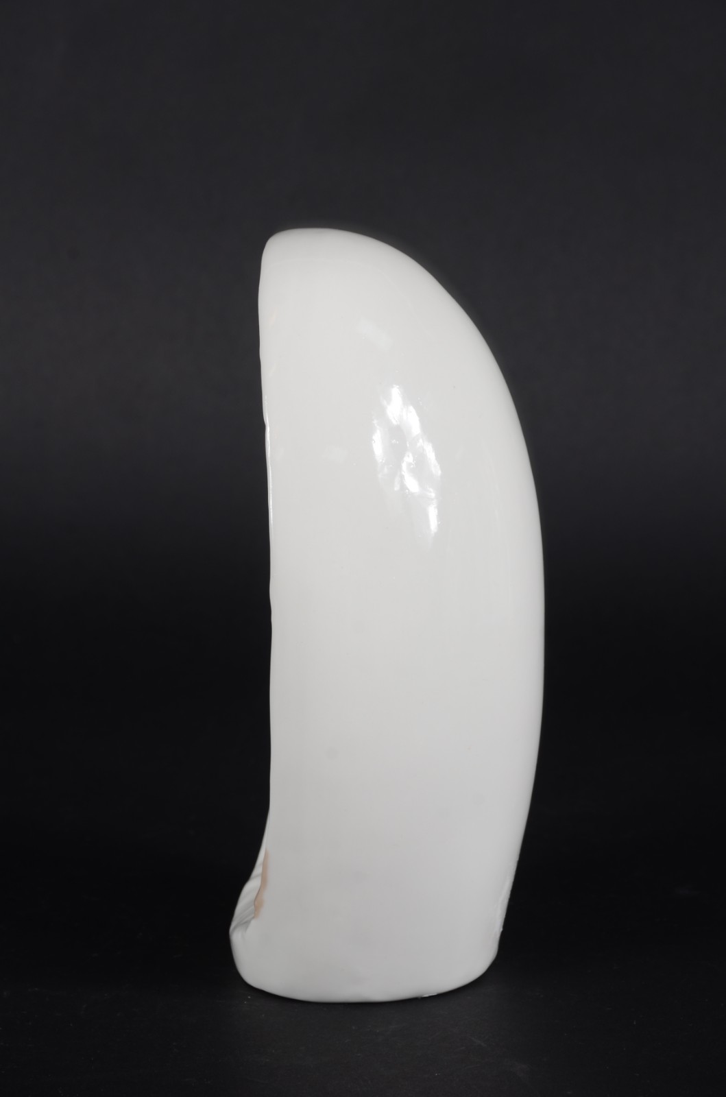 Escultura/luminária de porcelana policromada representando anjo da... - foto 7 de 7