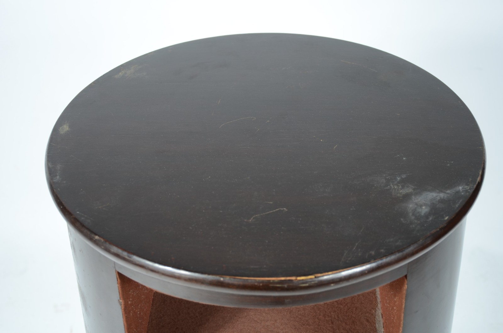 Mesa coluna de madeira nobre, estilo chipendale, tampo de mármore... - foto 5 de 7
