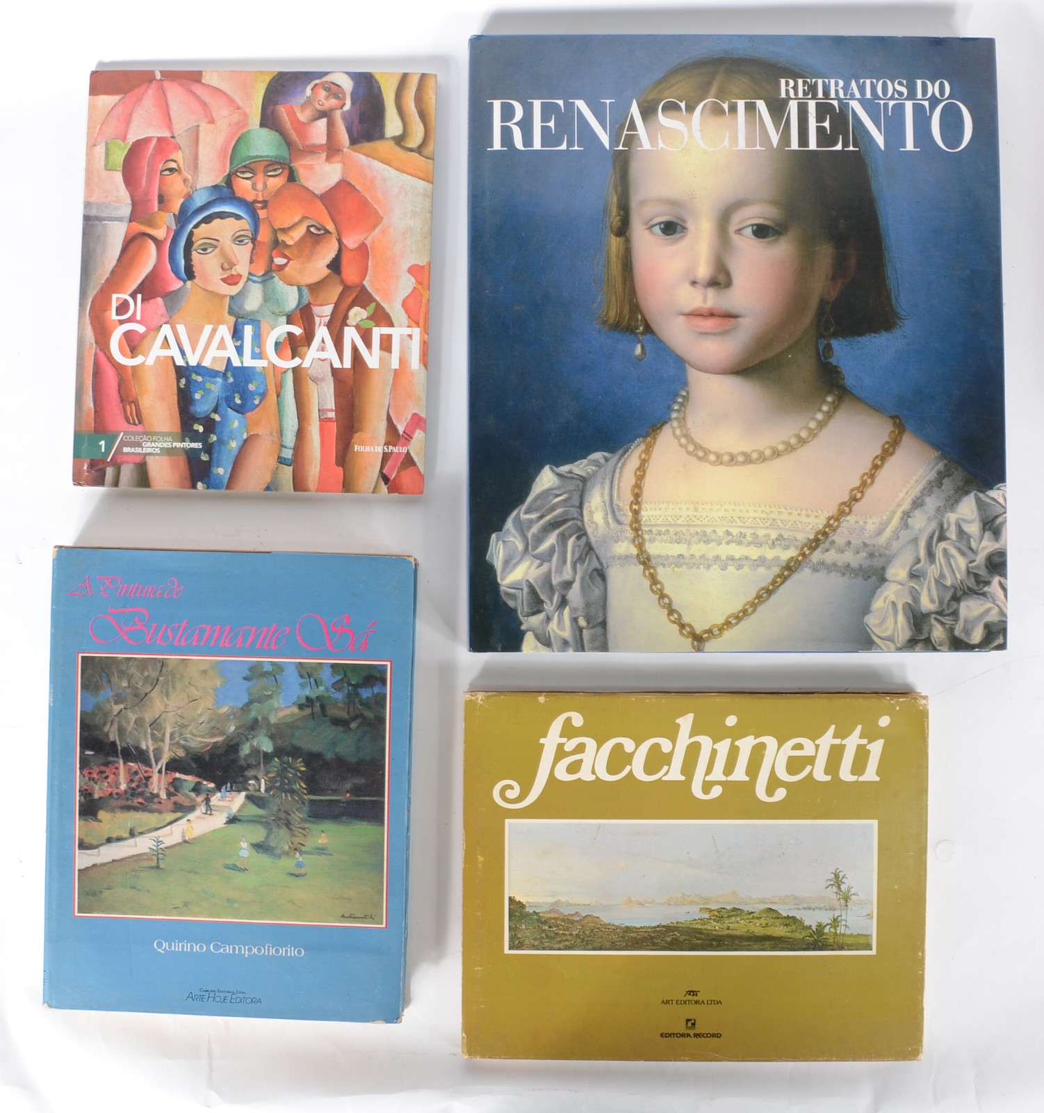 Quatro livros: A) Bustamante de Sá B) Facchinetti C) Di Cavalcanti D)... - foto 1 de 11