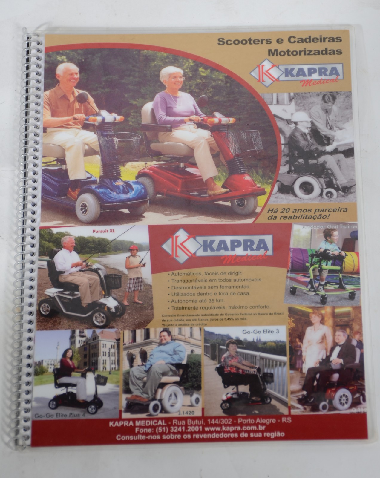 Cadeira motorizada Kapra na cor vermelha e preto. (bateria não está... - foto 11 de 11