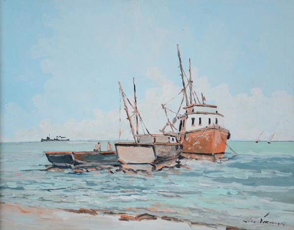 ALCY VIANNA - Marinha - ose - 38 x 48 - foto 2 de 3