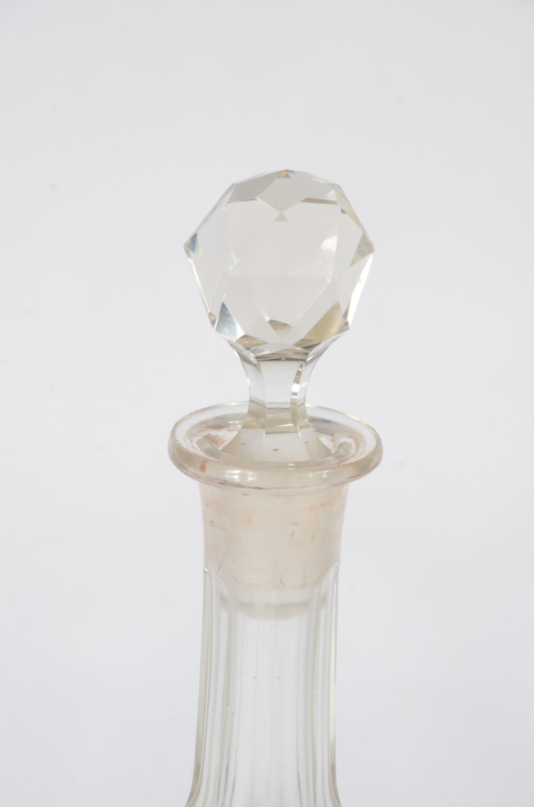 Jarra para água e licoreira de cristal tcheco lapidado. (licoreira... - foto 5 de 8