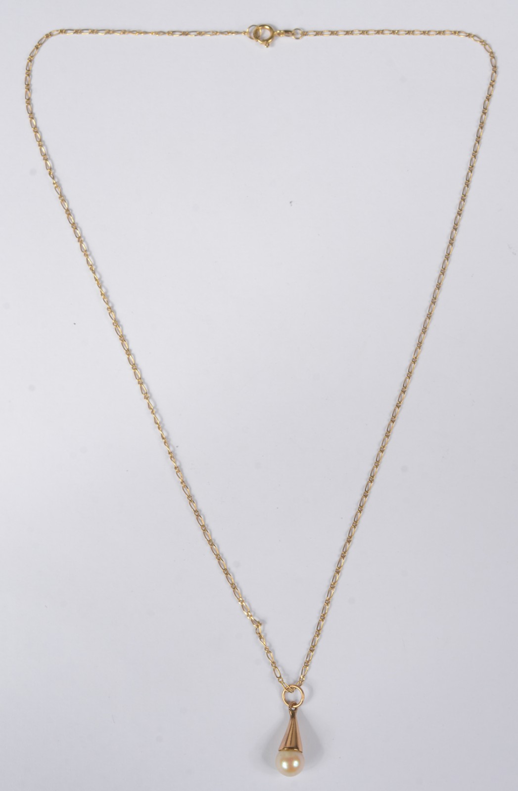 Colar de ouro 18 k., contraste 750 mls. (Por motivos de segurança a... - foto 1 de 6