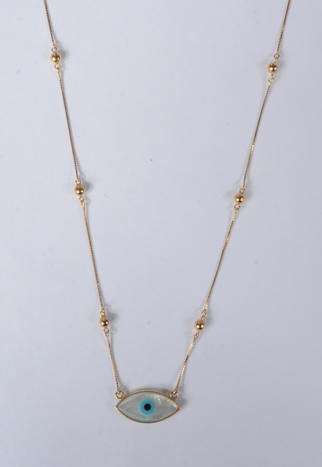 Colar de ouro 18 k., contraste 750 mls. (Por motivos de segurança a... - foto 1 de 6