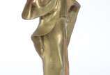 Mario Agostinelli (1915-2000), Nossa Senhora - Escultura de bronze. Assinada.