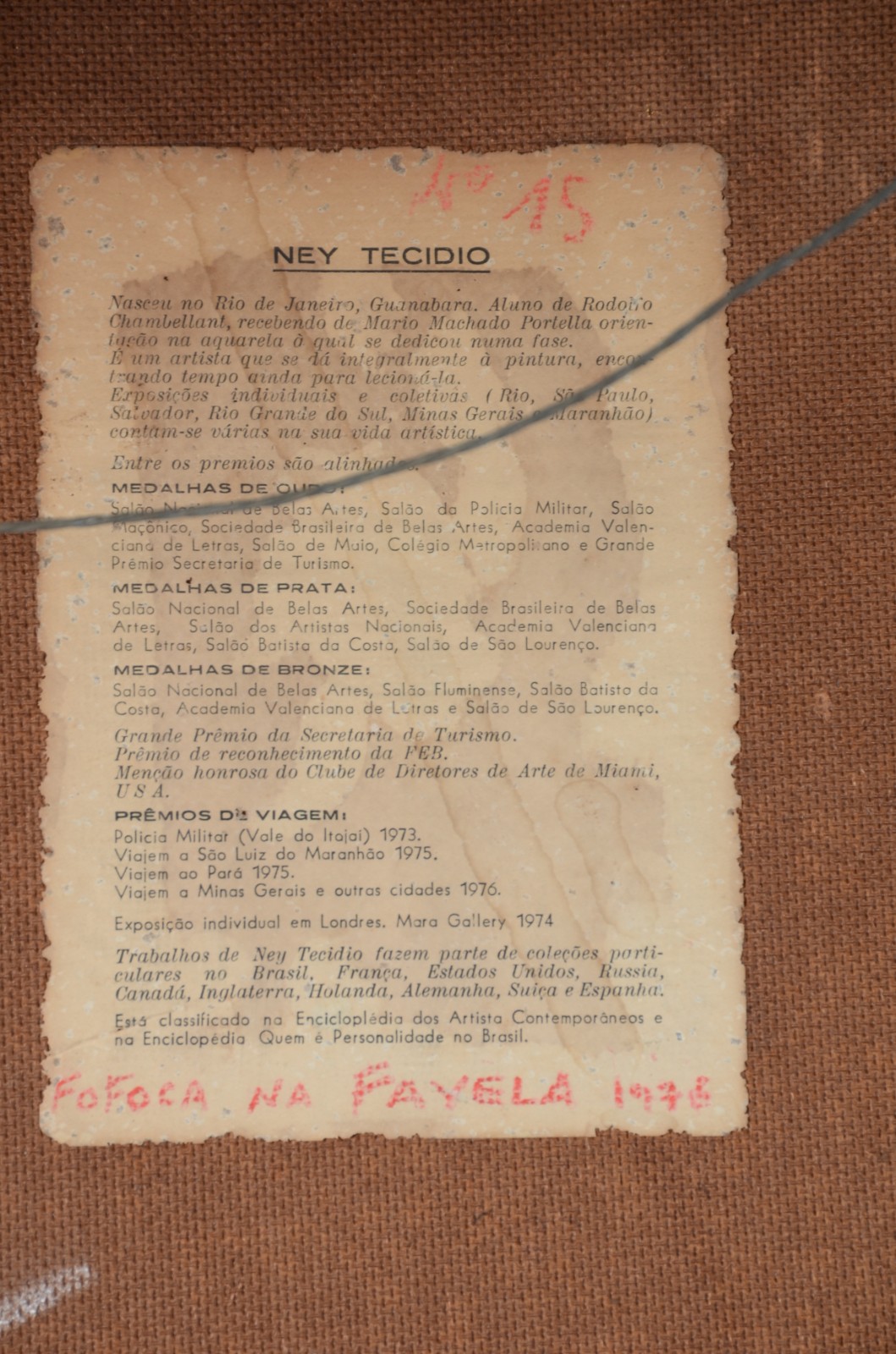 Ney Tecídio (1929), Fofoca na Favela - foto 5 de 6