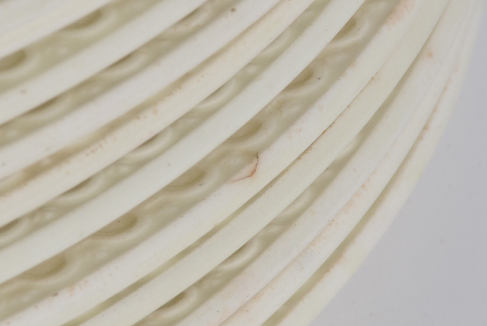 Aparelho de jantar de faiança inglesa Wedgwood na cor creme com grega... - foto 5 de 7