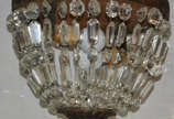 Pequeno lustre com contas de cristal - Pequeno lustre com contas de cristal