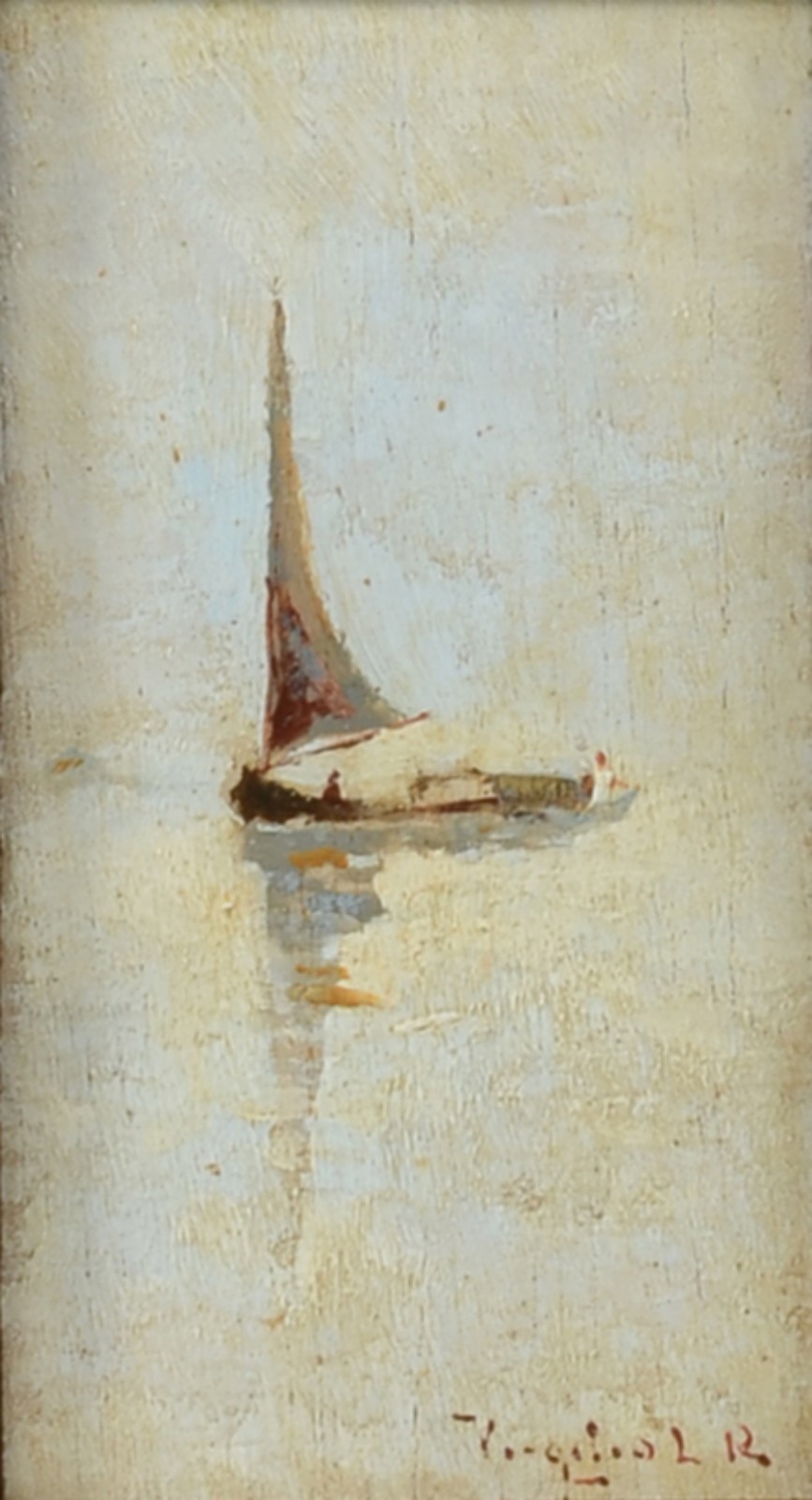 Virgílio Lopes Rodrigues (1863-1944), Barco Velereiro - foto 1 de 4